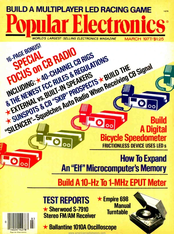 Popular Electronics - March 1977 Cover